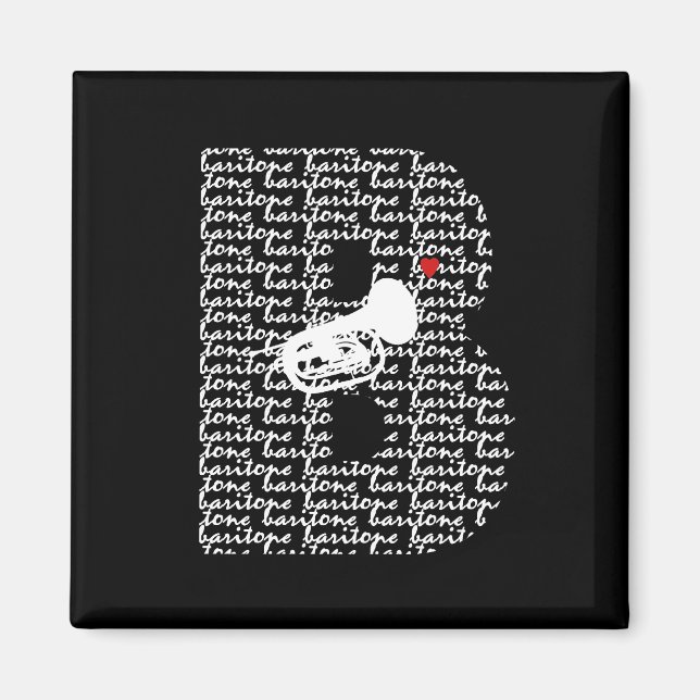 Íman Baritone - Letra B (Frente)