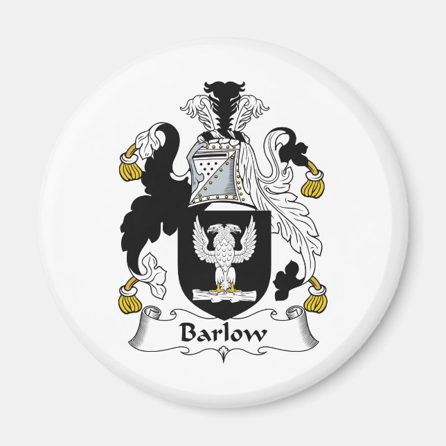 Íman Barlow Family Crest (Frente)
