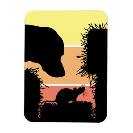 Íman Barn Hunt Greeting Card for Scent Work Sport Dogs