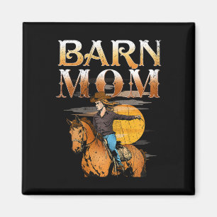Íman Barn Mamãe I Equestrian Pony Horse Fan