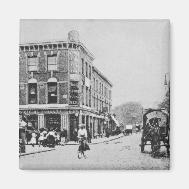 Íman Barn Tavern, Highbury, c.1900 (Frente)