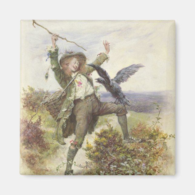 Íman Barnaby Rudge e Raven Grip (Frente)