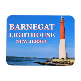 Íman Barnegat Lighthouse, Imagem Fotográfica de Nova Je