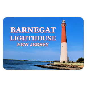 Íman Barnegat Lighthouse, New Jersey Flexi Magnet