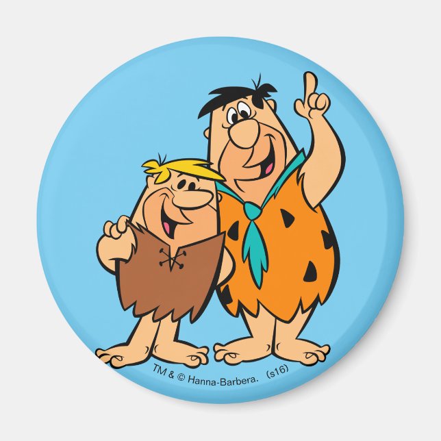 Íman Barney Rubble e Fred Flintstone (Frente)