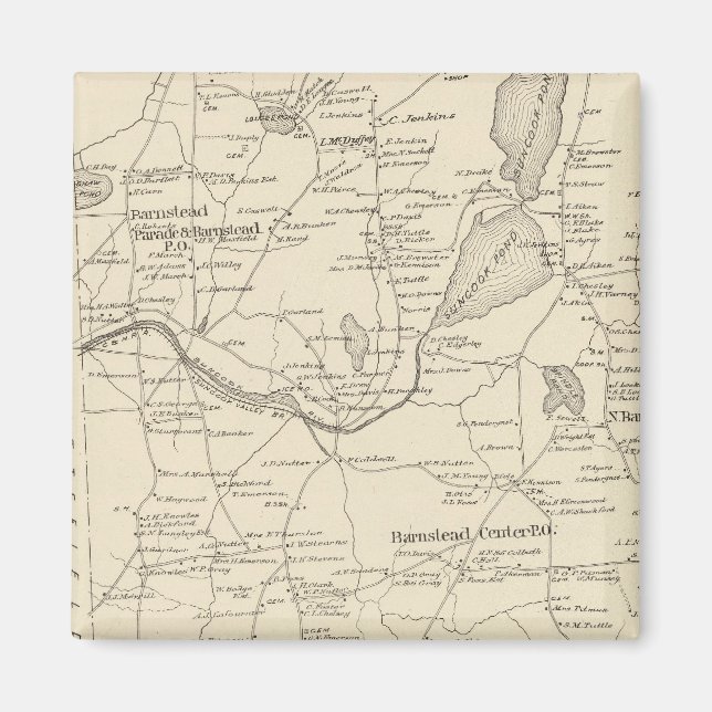 Íman Barnstead, Belknap Co (Frente)