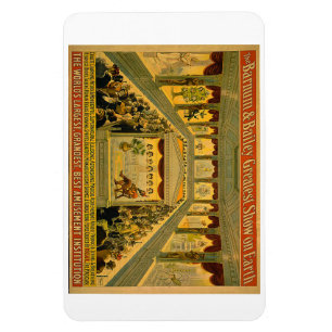 Íman Barnum & Bailey Magic Show Magnet