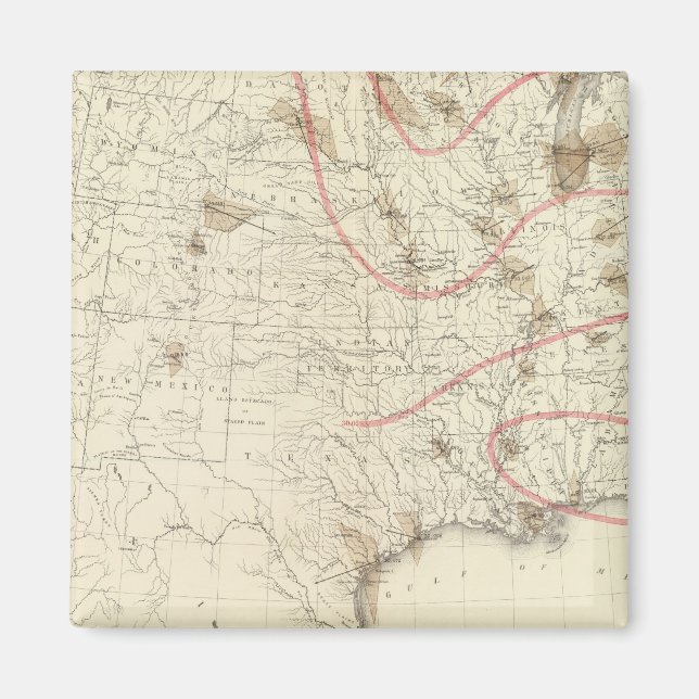 Íman Barômetro dos EUA (Frente)