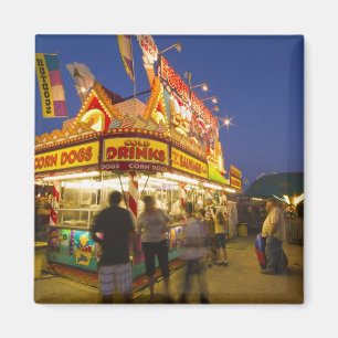 Íman Barraca de comida na Northwest Montana Fair em