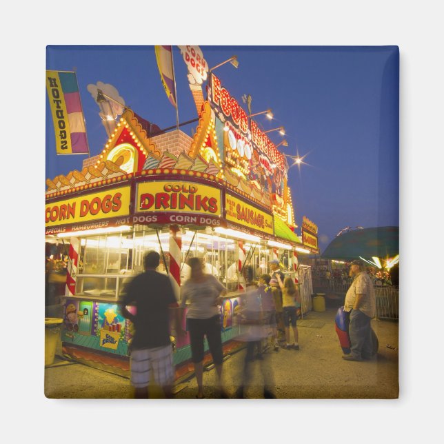 Íman Barraca de comida na Northwest Montana Fair em (Frente)