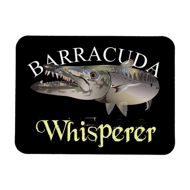 Íman Barracuda Whisperer - Cor Escura (Horizontal)