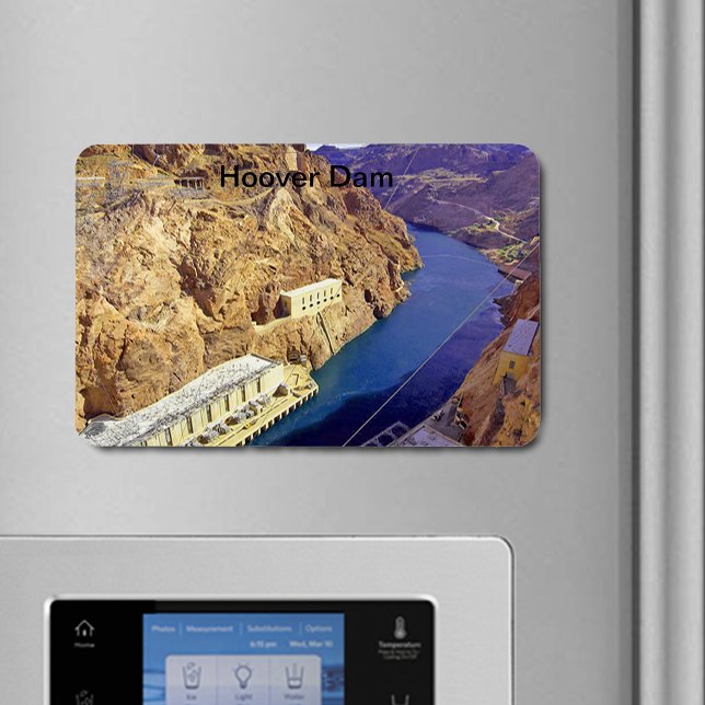 Íman Barragem Hoover na Arizona (Hoover Dam in Arizona Flexible Magnet)