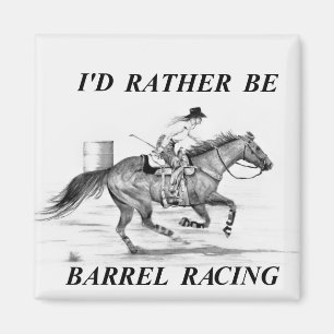 Íman Barrel Racer