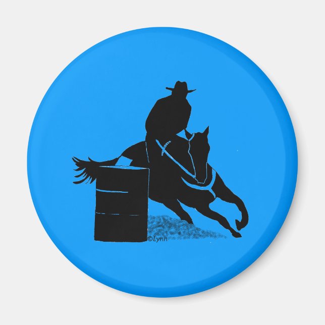 Íman Barrel Racer 200 (Frente)