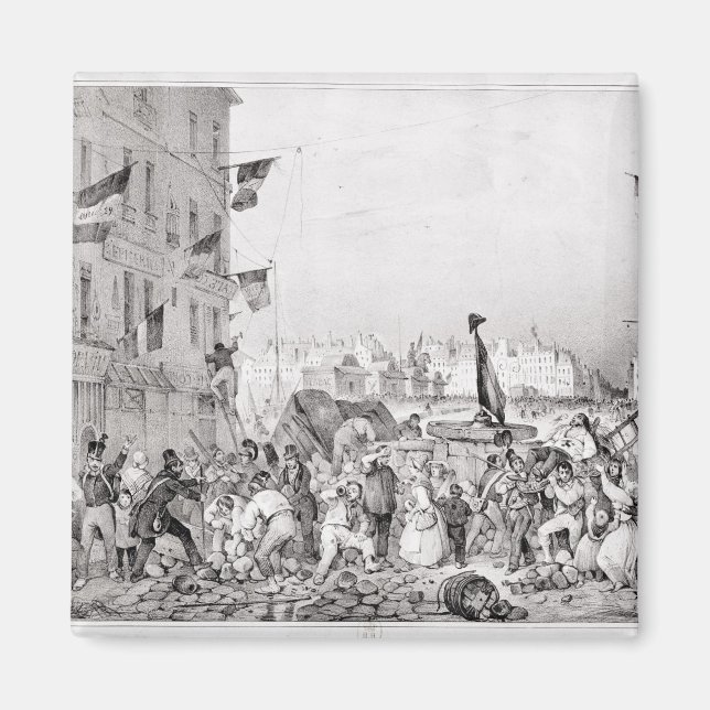 Íman Barricada na Rue Dauphine (Frente)