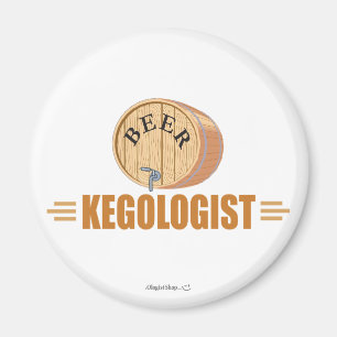 Íman Barril de Cerveja Engraçado