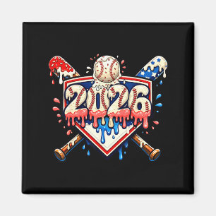 Íman Baseball 2026 Sorvete Drip Bats Para Meninos Niver