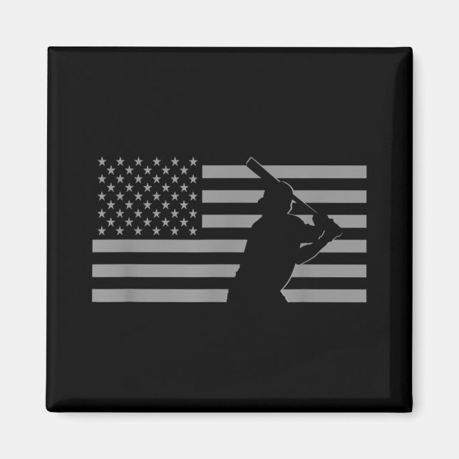 Íman Baseball Americano Flag Baseball (Frente)