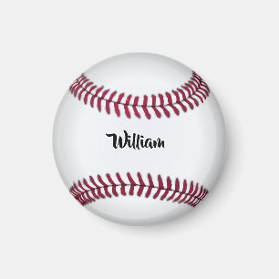 Íman Baseball com Nome Personalizado