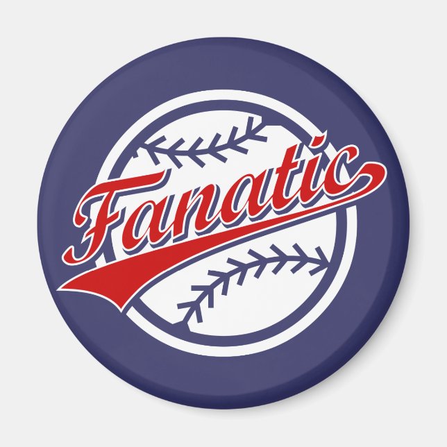 Íman Baseball Fanático (Frente)