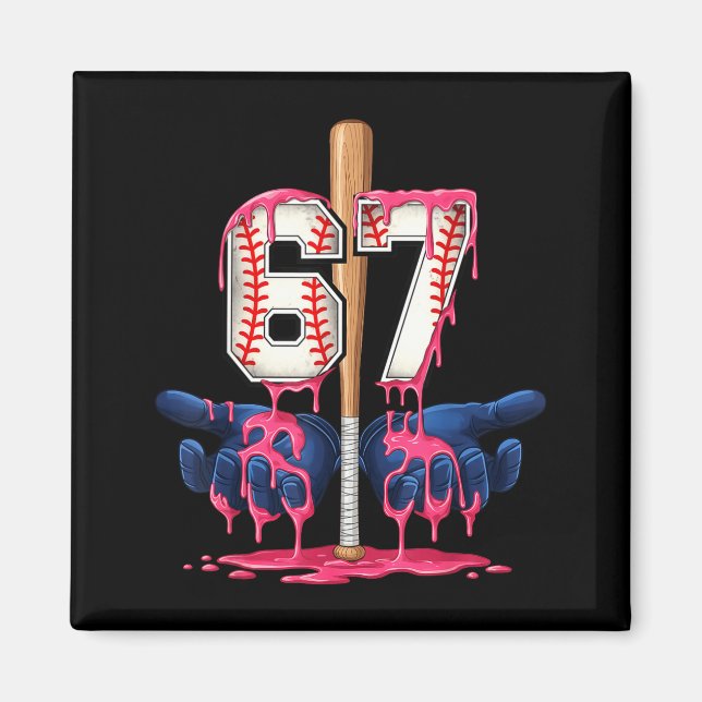 Íman Baseball Lifestyle Shirt Youth Baseball Glove Drip (Frente)