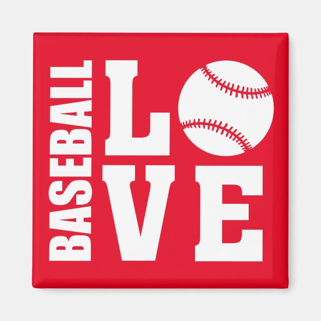 Íman Baseball Love (Frente)