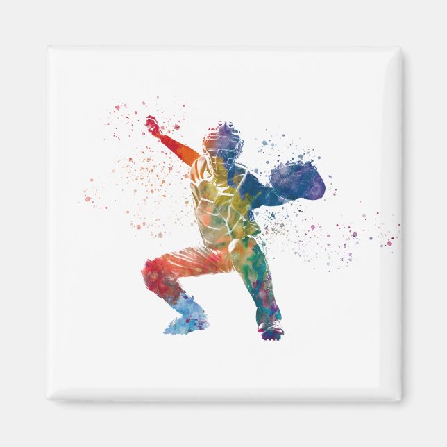 Íman baseball player (Frente)