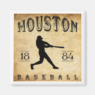 Íman Basebol 1884 de Houston Texas
