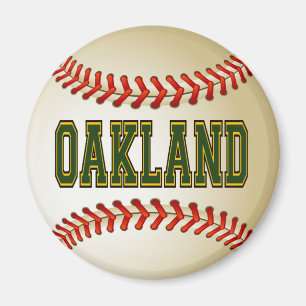 ÍMAN BASEBOL DE OAKLAND