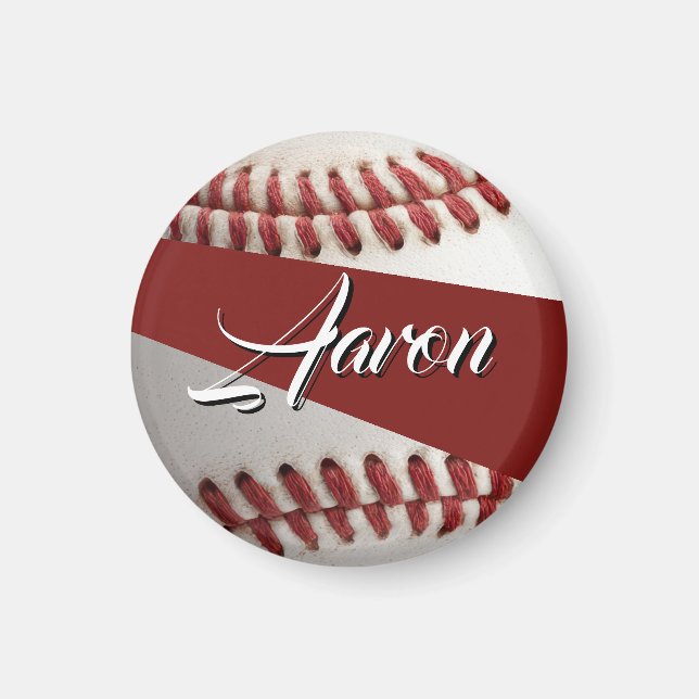 Íman Basebol Personalizado (Frente)