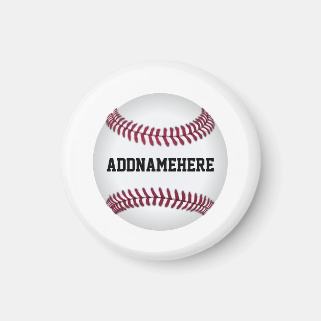 Íman Basebol Personalizado (Frente)