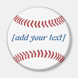Íman Basebol [texto feito sob encomenda]