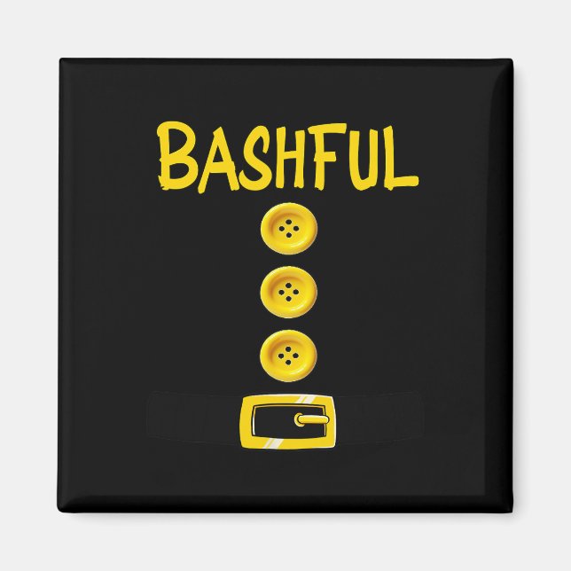 Íman Bashful Dwarf Halloween - Cor do Figurino Bas (Frente)