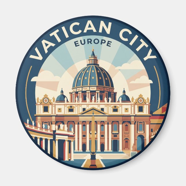 Íman Basílica de São Pedro Cidade do Vaticano (Frente)