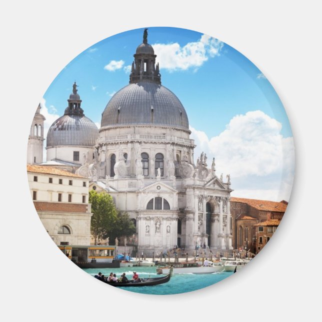 Íman Basilica dos Papais noeis Maria em Veneza, Itália (Frente)