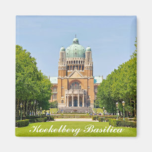 Íman basilica Koekelberg em Bruxelas lembrança de viage