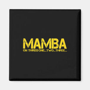 ÍMAN BASKETBALL HOOP CHAMPION MAMBA EM TRÊS MOTIVAÇÕES