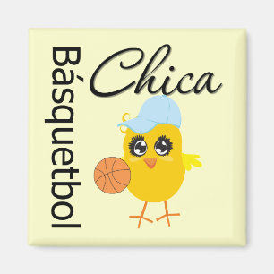Íman Básquetbol Chica