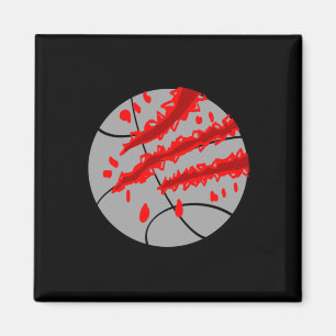 Íman Basquete Com Garra Vermelha