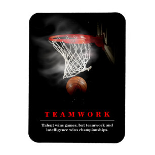 Íman Basquete de Trabalho em Equipe Motivacional Inspir