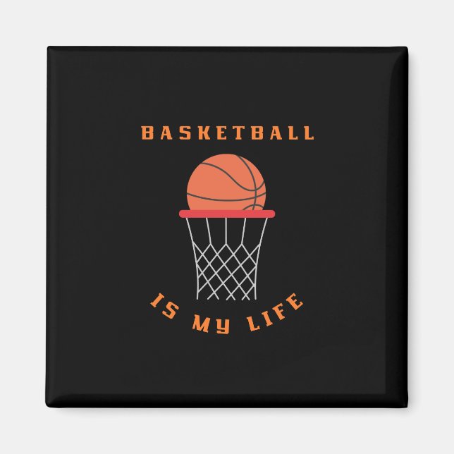 Íman Basquete É Meu Esporte (Frente)