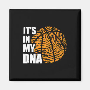 Íman Basquete está no meu DNA Fingerprint Fun Basketba