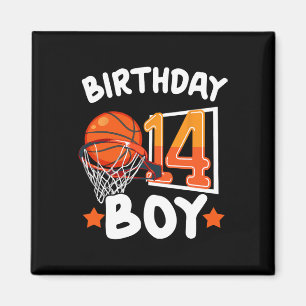 Íman Basquete Im 14 Anos 14 Aniversário Decor