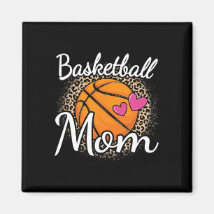 Íman Basquete Mãe Leopardo Imprime Mama