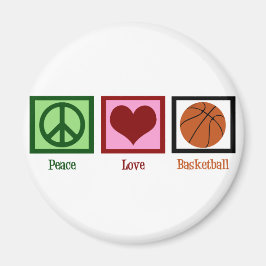 Íman Basquete Peace Love