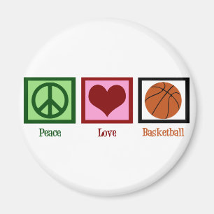 Íman Basquete Peace Love