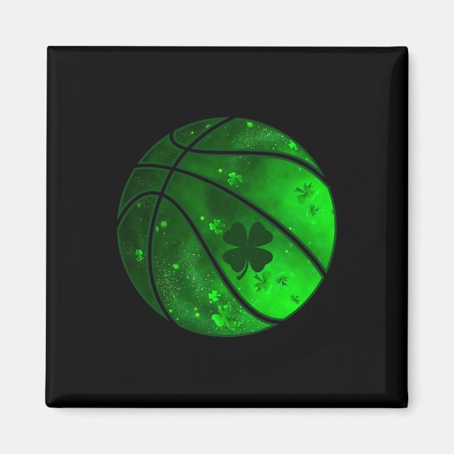 Íman Basquete - Shamrock Irish Lucky Clover Rua Patrick (Frente)