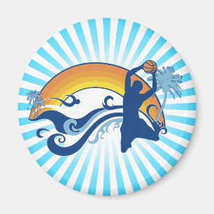 Íman basquete. Summersetz.