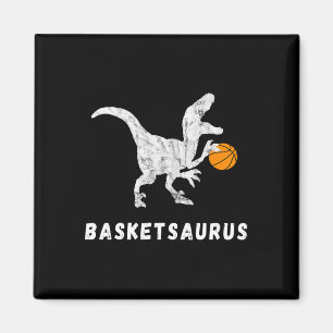 Íman Basquete T-rex Dino Jogando Banheiro Dinossauro de