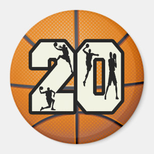 Íman Basquetebol do número 20
